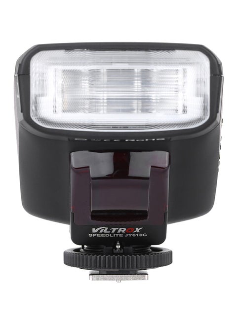 LCD E-TTL On-Camera Slave Speedlite Flash Light Black