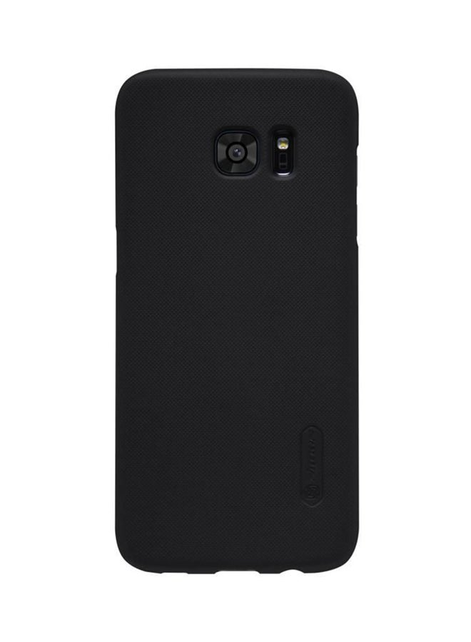 نيلكين غطاء حماية سوبر فروستيد غير لامع لهواتف سامسونج جالاكسي S7 إيدج أسود - Image 1