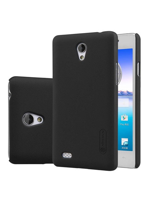 Polycarbonate Super Frosted Shield Case Cover With Screen Protector For Oppo A11 Joy 3 Black