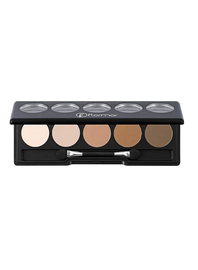 flormar Color Eyeshadow Palette 007 Nude Dudes - Image 1