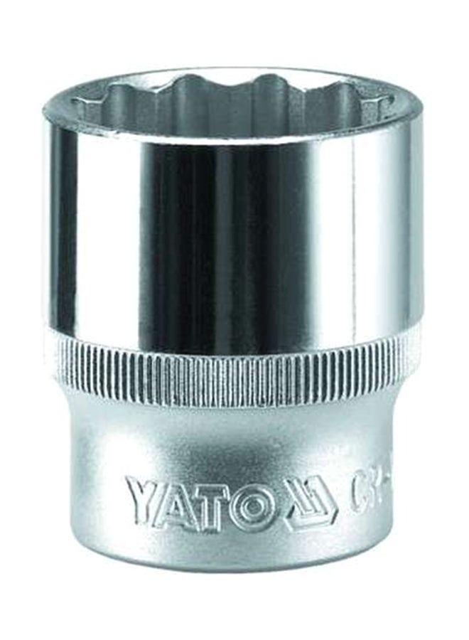 Yato Bihexagonal Socket Silver