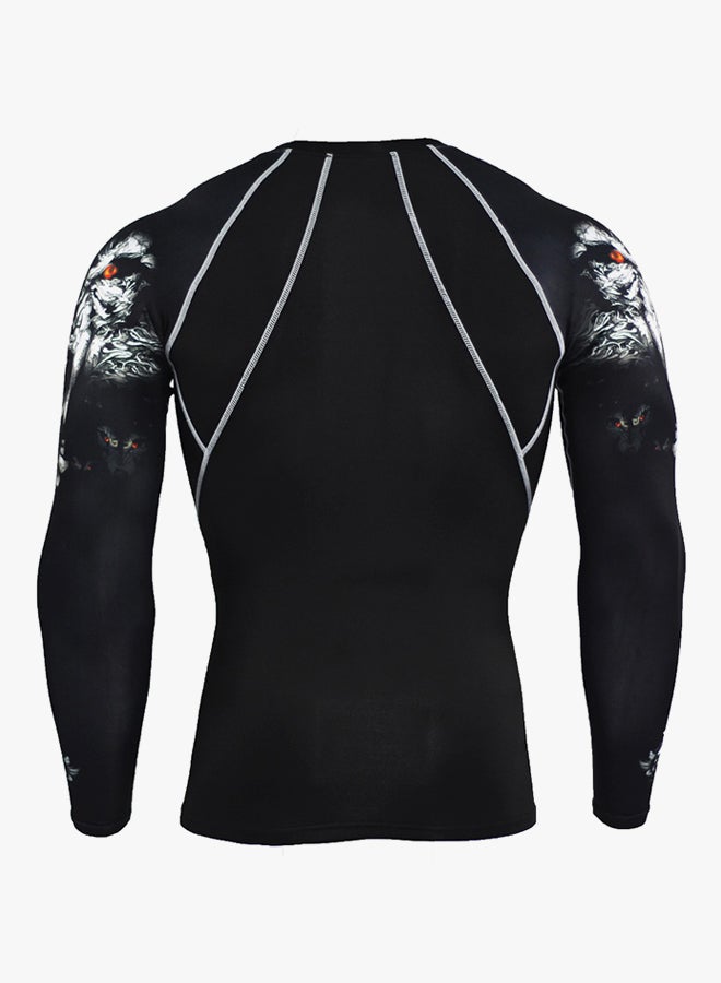 Palace Bodybuilding Compression T-Shirt EKN0002 Black  - Image 2