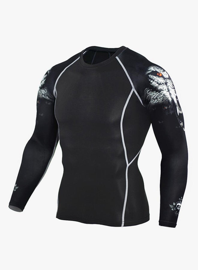 Palace Bodybuilding Compression T-Shirt EKN0002 Black  - Image 3