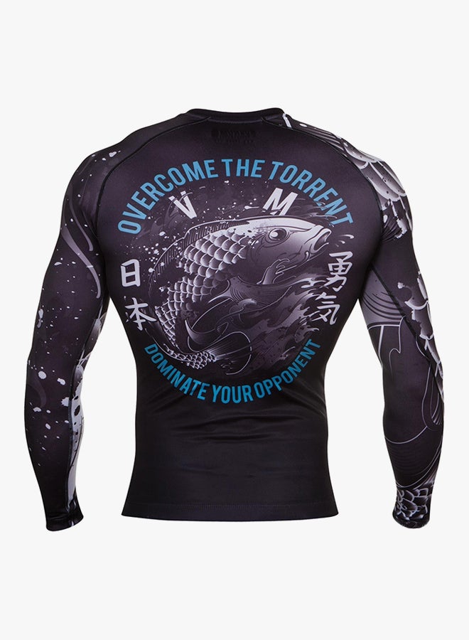 تيشيرت تمرين ضيق بطبعة فينوم طراز EKN0005 متعدد الألوان متعدد الألوان - Image 2