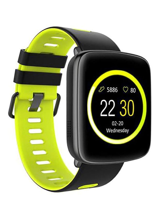 Kingwear Android Bluetooth Smartwatch Black/Green | Best Price KSA ...