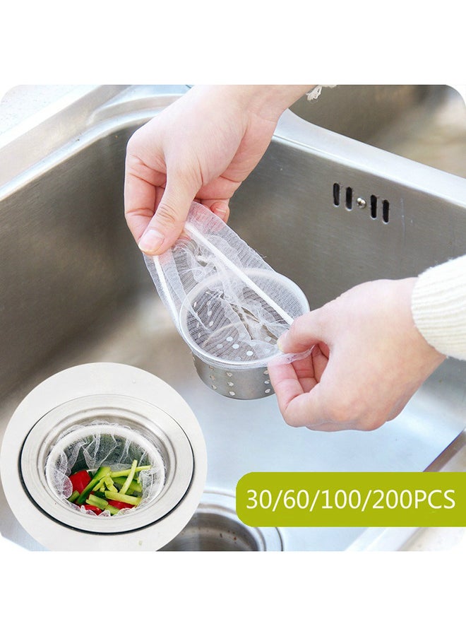Generic - Hot New Kitchen Drain Filter Residue Filter Anti-clogging Sink Garbage Filter Screen White 11x11centimeter - Image 1
