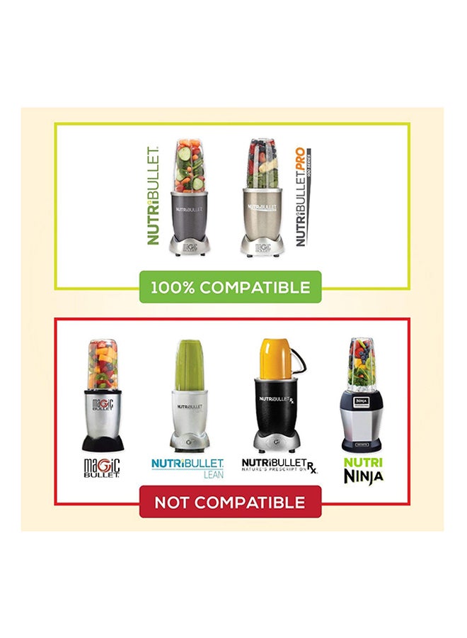 Magic Bullet Oversize Blender Cup NBM-VE022-23 Clear  - Image 3