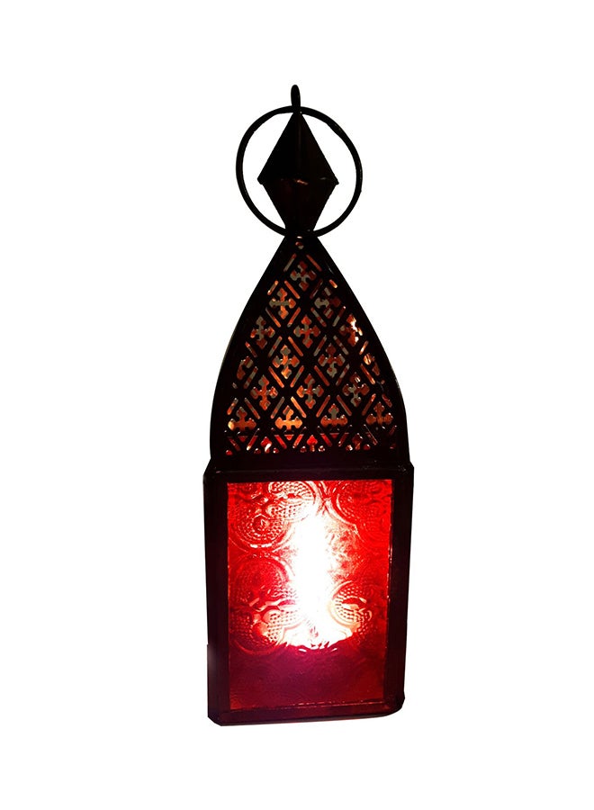 أنتيك ميوزيم Ramadan Arabic Hanging Candle Lantern Black 20cm  - Image 2