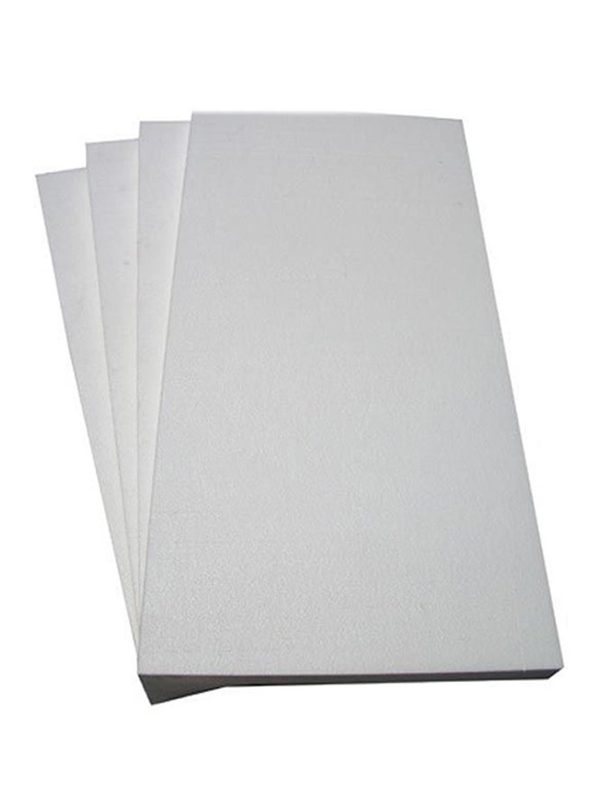 Generic - 20-Piece Thermocol Sheet Set White - Image 1