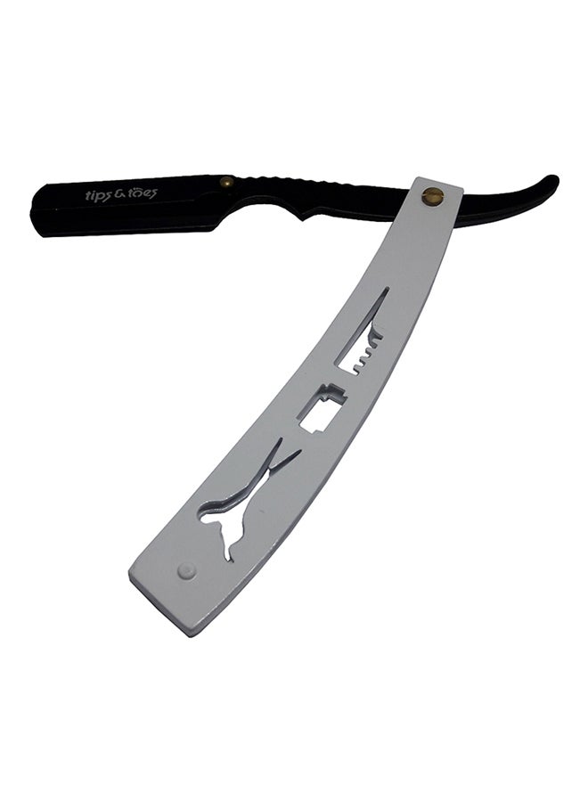 Tips & Toes Shaving Razor Blade TT-707 White/Black  - Image 1