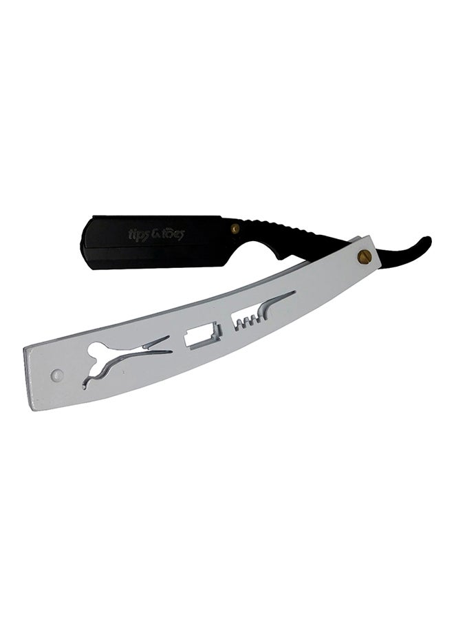 Tips & Toes Shaving Razor Blade TT-707 White/Black  - Image 3