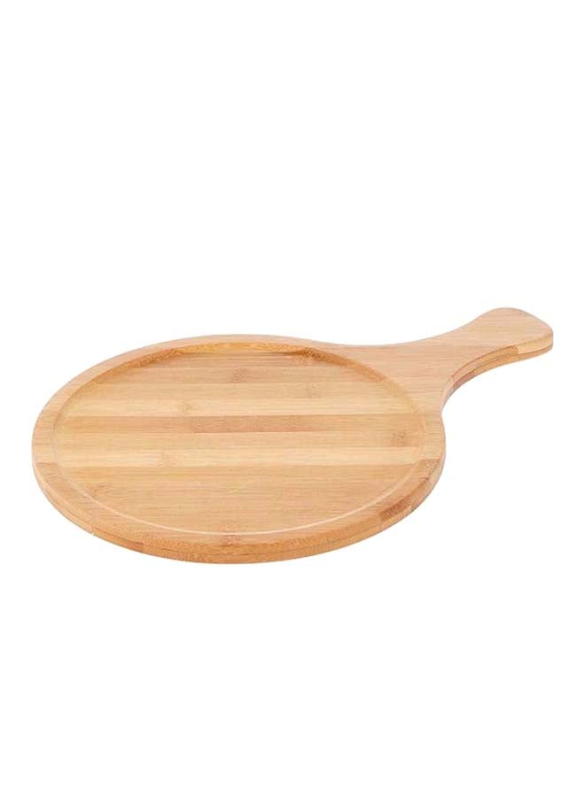 Liying Wooden Pizza Plate Brown 2.5x27x39centimeter  - Image 1