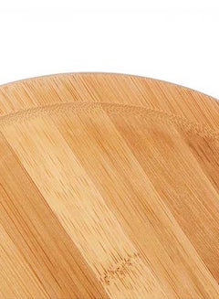 Liying Wooden Pizza Plate Brown 2.5x27x39centimeter  - Image 3
