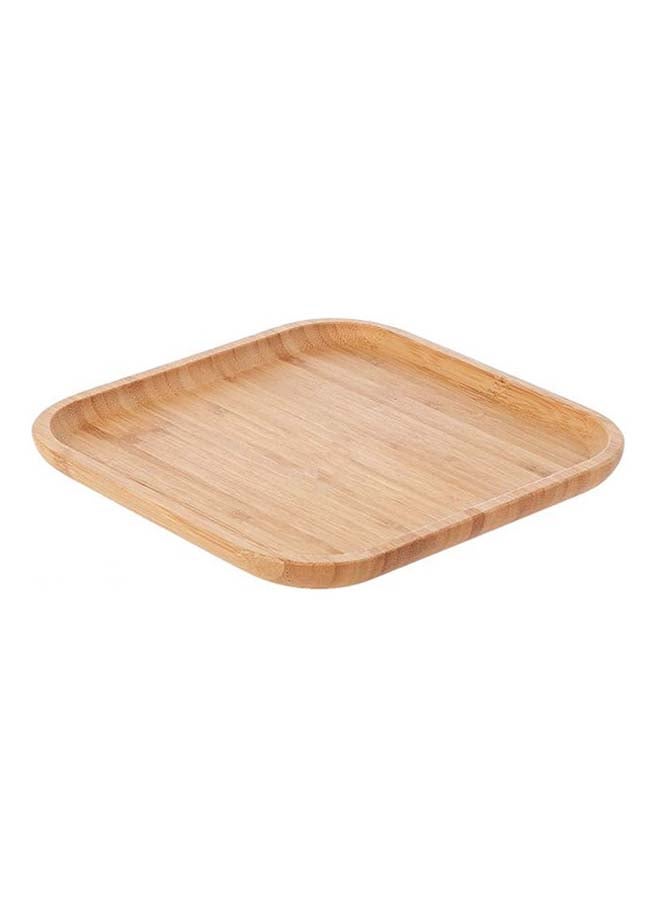 Liying Wooden Square Serveware Brown 2.5x20x20cm  - Image 3