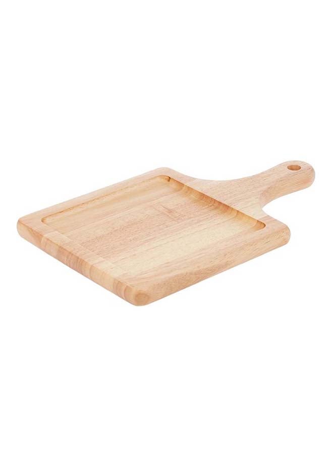 لي يينج طبق تقديم خشبي مريع الشكل بني 2.5x39x21Ø³Ù†ØªÙŠÙ…ØªØ± - Image 2