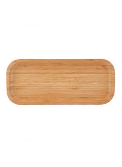 Liying Wooden Rectangle Serving Trays Brown 2.5x15x36cm  - Image 3