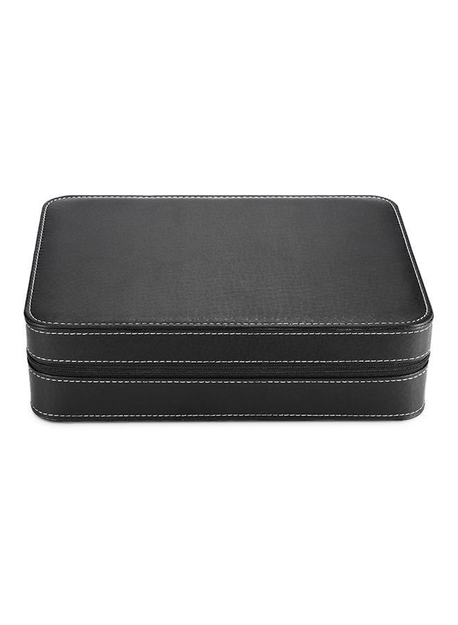 Generic - unisex 10 Grid PU Leather Travel Watch Organizer - Image 1