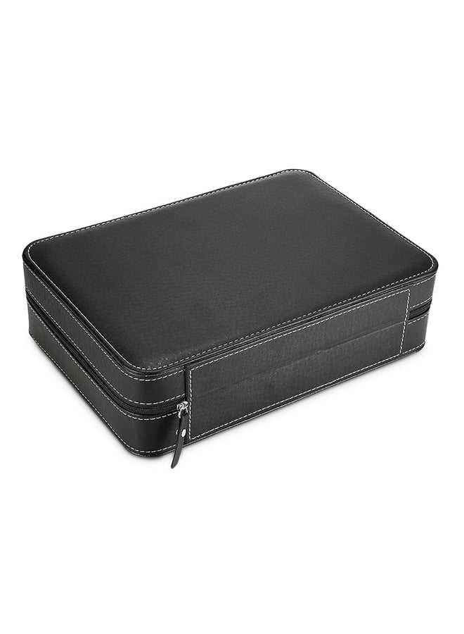 Generic - unisex 10 Grid PU Leather Travel Watch Organizer - Image 1