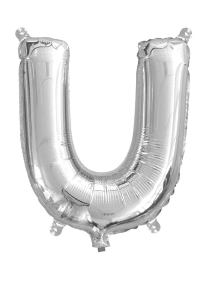 Goldedge Alphabetical U Shaped Foil Balloon 28x28x18cm