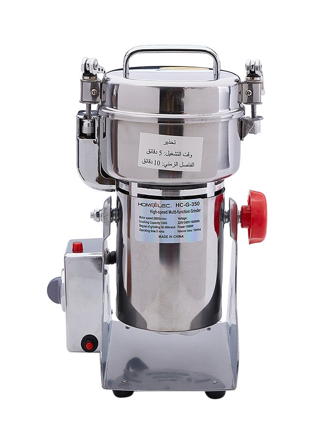 هوم إلك مطحنة كهربائية عالية السرعة بقدرة 1800 واط HC-G-350 إستيل