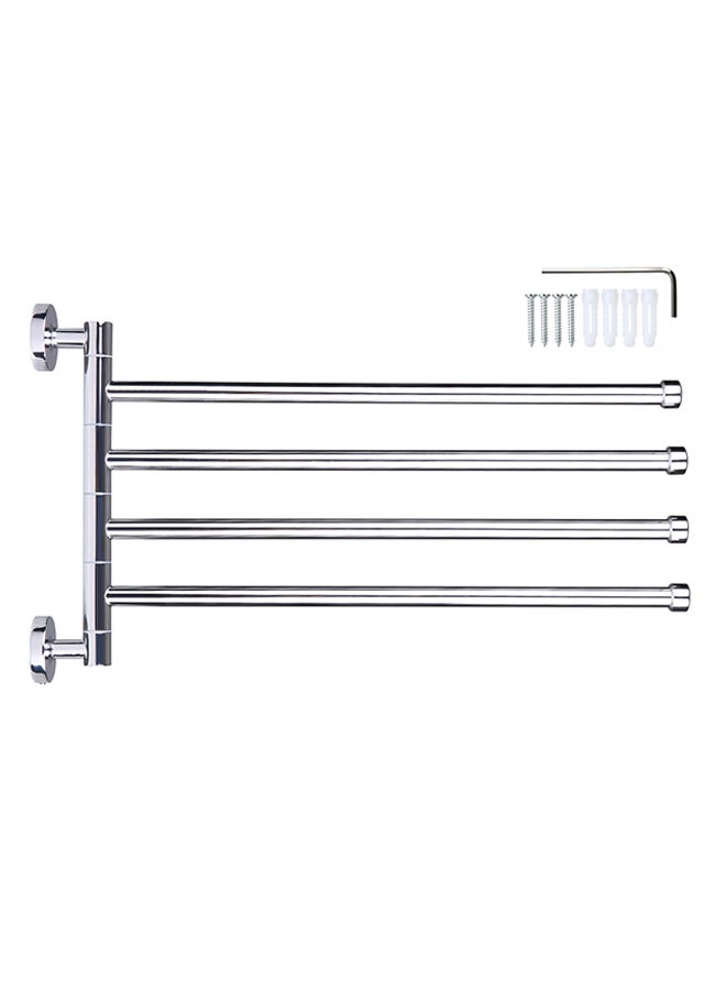 homgeek Stainless Steel Towel Bar Silver 356grams  - Image 2