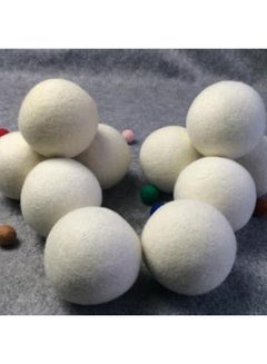 6-Piece Wool Laundry Ball Set white 200grams - v1534851954/N16437863A_2