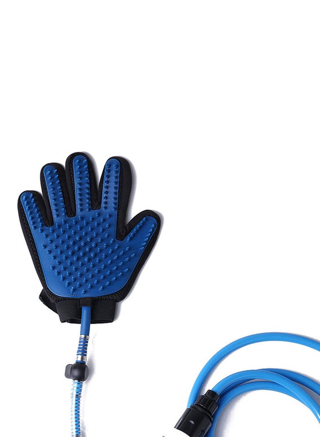 Carno Pet Shower Grooming Glove Blue/Black - Image 4