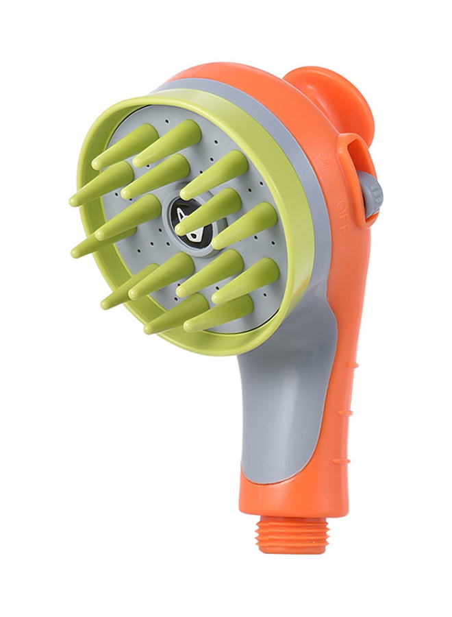 Carno Pet Massage Water Sprayer  Head Orange/Grey/Green - Image 1