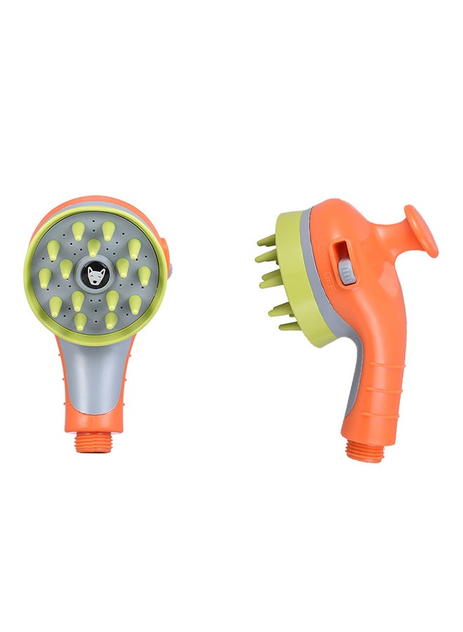 Carno Pet Massage Water Sprayer  Head Orange/Grey/Green - Image 3