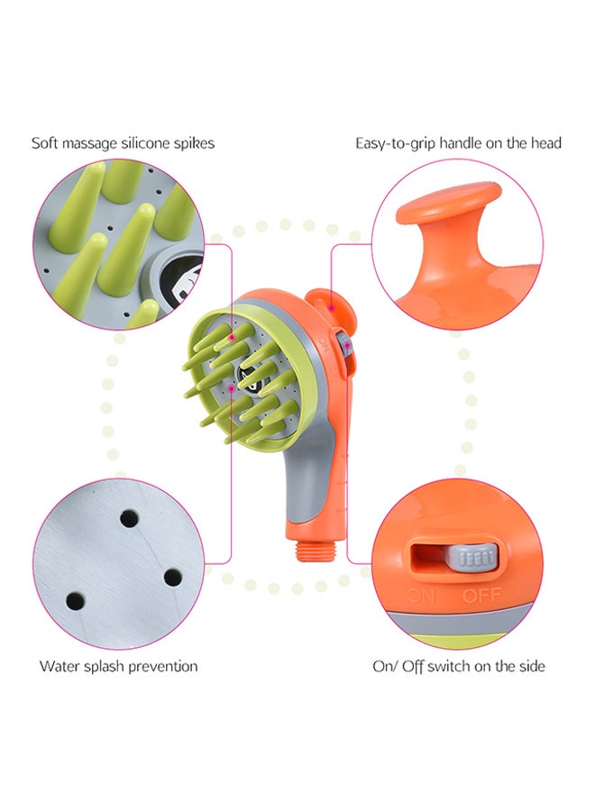 Carno Pet Massage Water Sprayer  Head Orange/Grey/Green - Image 4