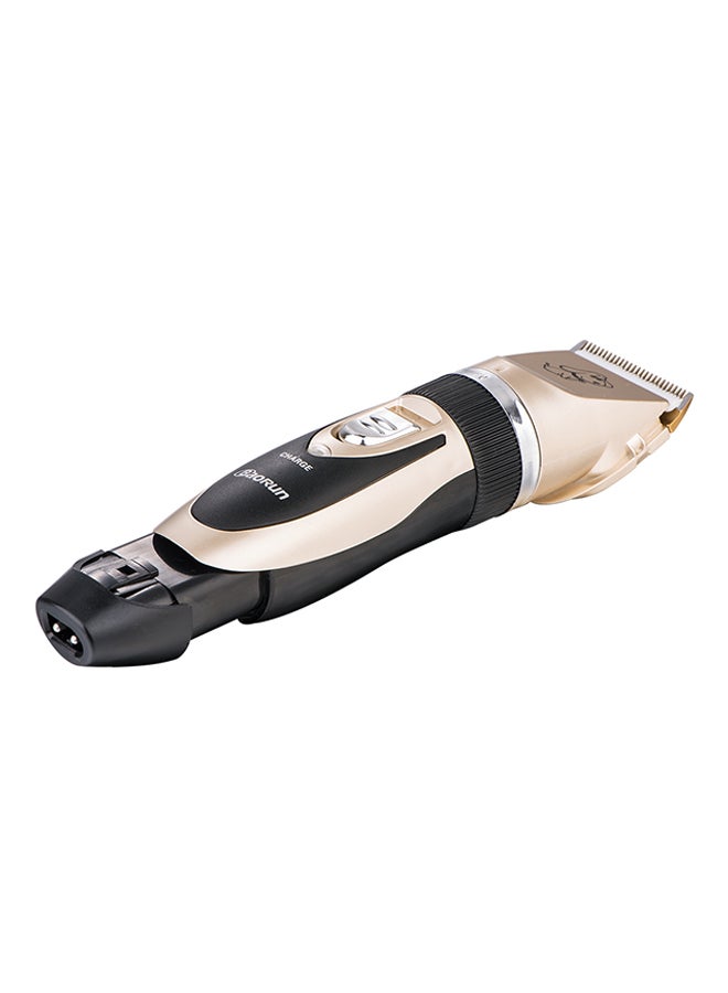 Carno Rechargeable Pet Hair Trimmer Black/Gold - Image 2