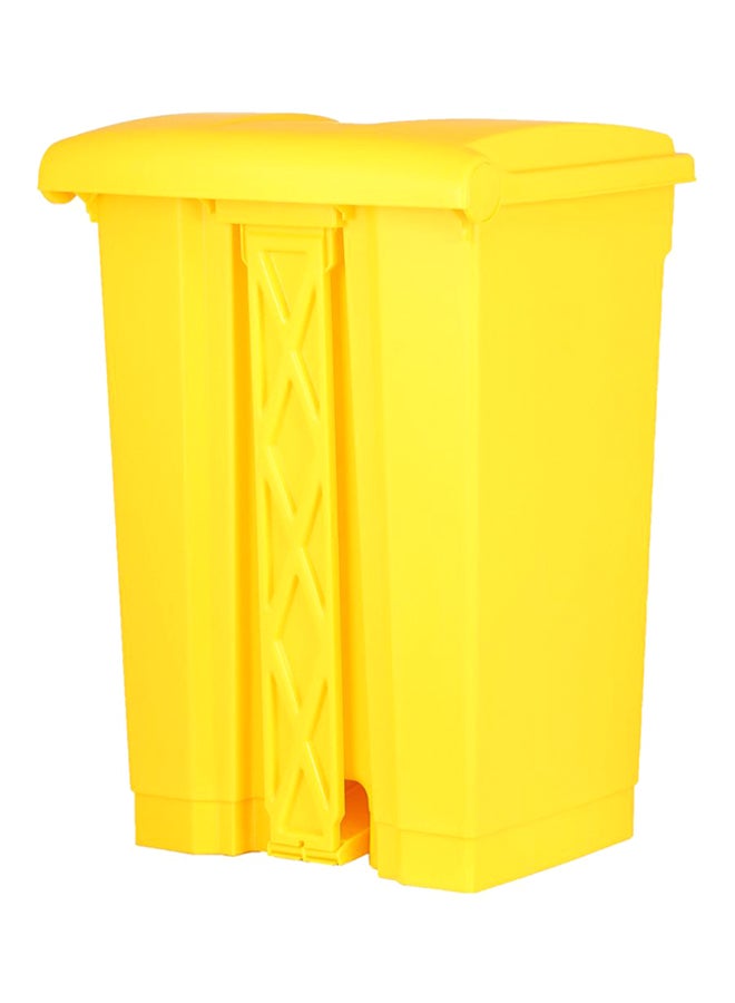 بلوستورم سلة مهملات بدعاسة أصفر 87لترات - Image 2