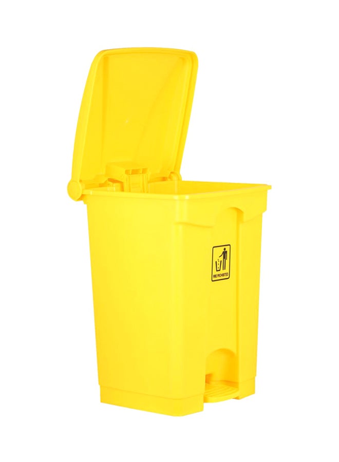 بلوستورم سلة مهملات بدعاسة أصفر 87لترات - Image 3