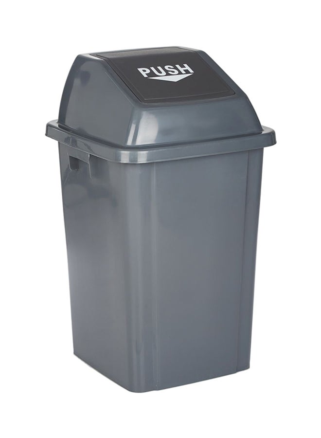 Bluestream Flip Flap Bin Grey 60Liters  - Image 1