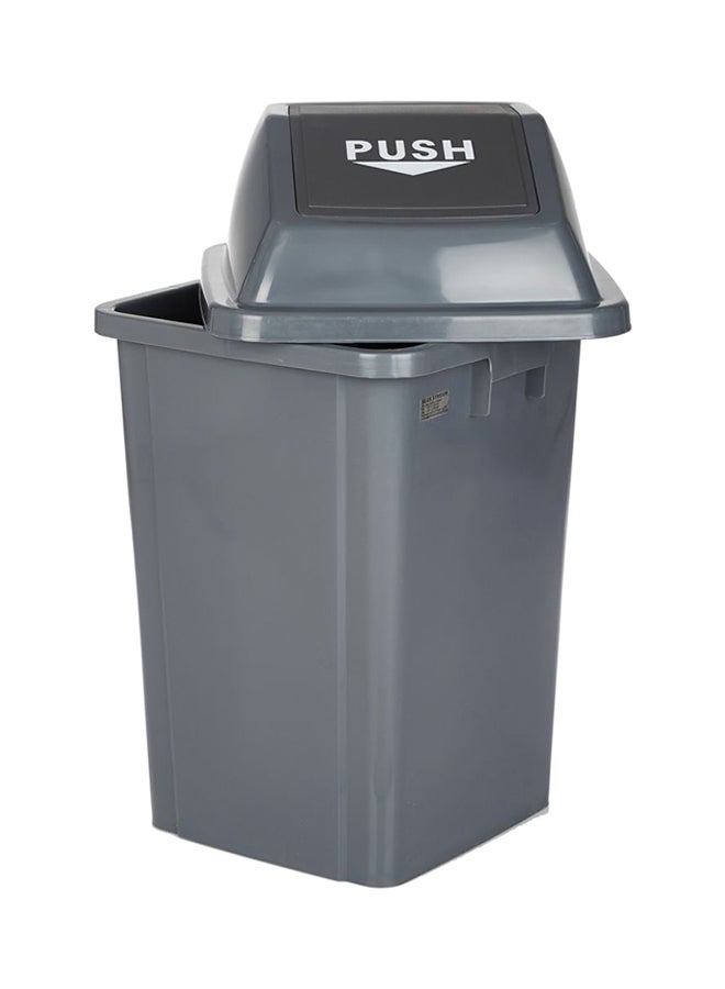 Bluestream Flip Flap Bin Grey 60Liters  - Image 2