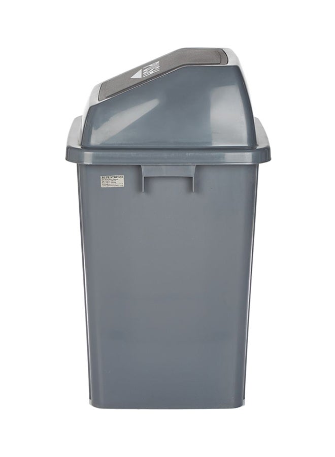 Bluestream Flip Flap Bin Grey 60Liters  - Image 3