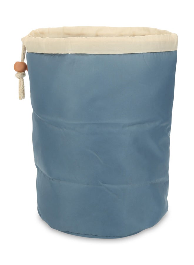 Barrel Shaped Storage Bag OSB1740623 Blue/Beige - Image 2