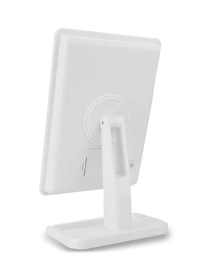 Generic Table Mirror With 20 LED 199118601 White  - Image 2