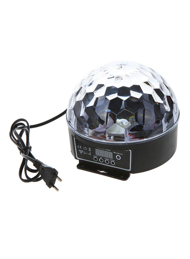 مصباح LED للمسرح على شكل كرة سحريّة أحمر / أخضر / أزرق 17.5x16.8x16سم