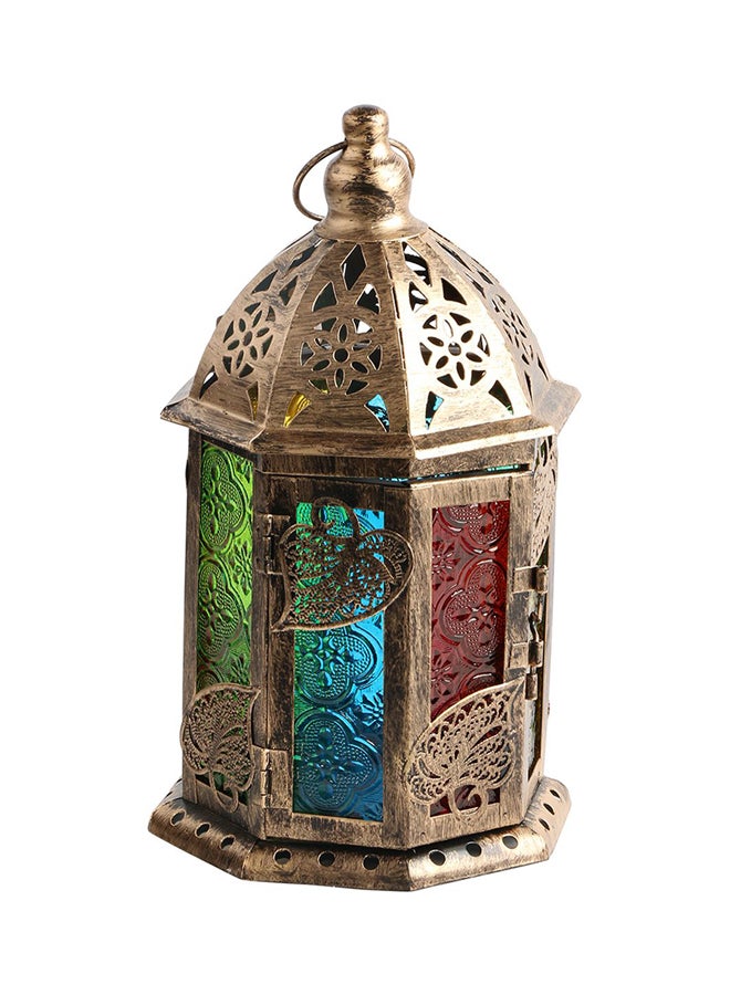 Ramdan Motion Activated Lantern Copper 24cm
