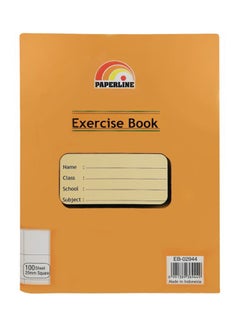 دفتر تمارين من Paperline، 100 صفحة Paperline Exercise Notebook 100 Pages