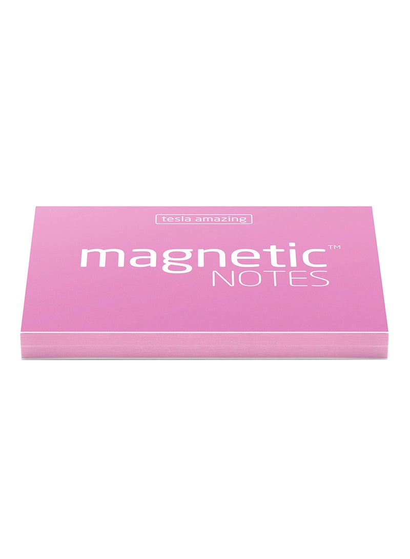 100-Sheets Magnetic Notes - Small Pink - v1534916551/N16523118A_1