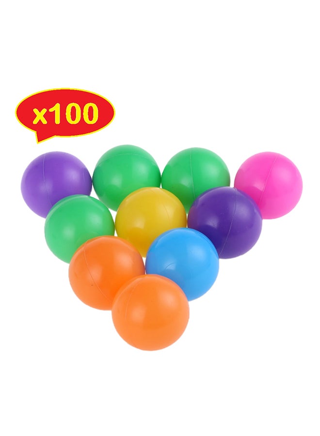 مجموعة ألعاب كرة من 100 كرة 5.5سم - Image 1