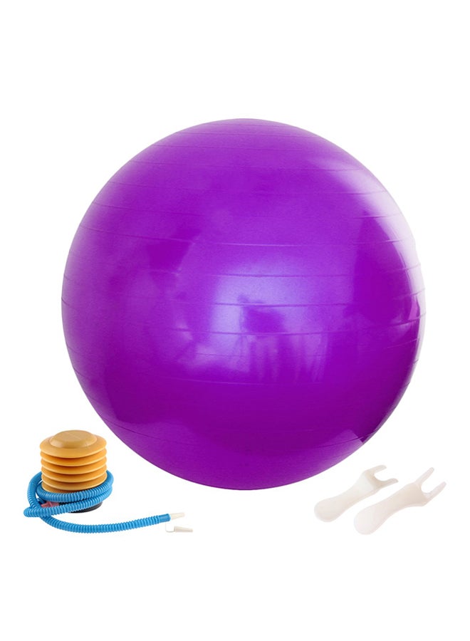 body heart Yoga Ball With Air Pump - 75 cm 75cm  - Image 1