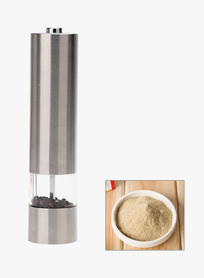 Everrich Portable Electric Pepper Mill Grinder KU-2 Silver  - Image 4