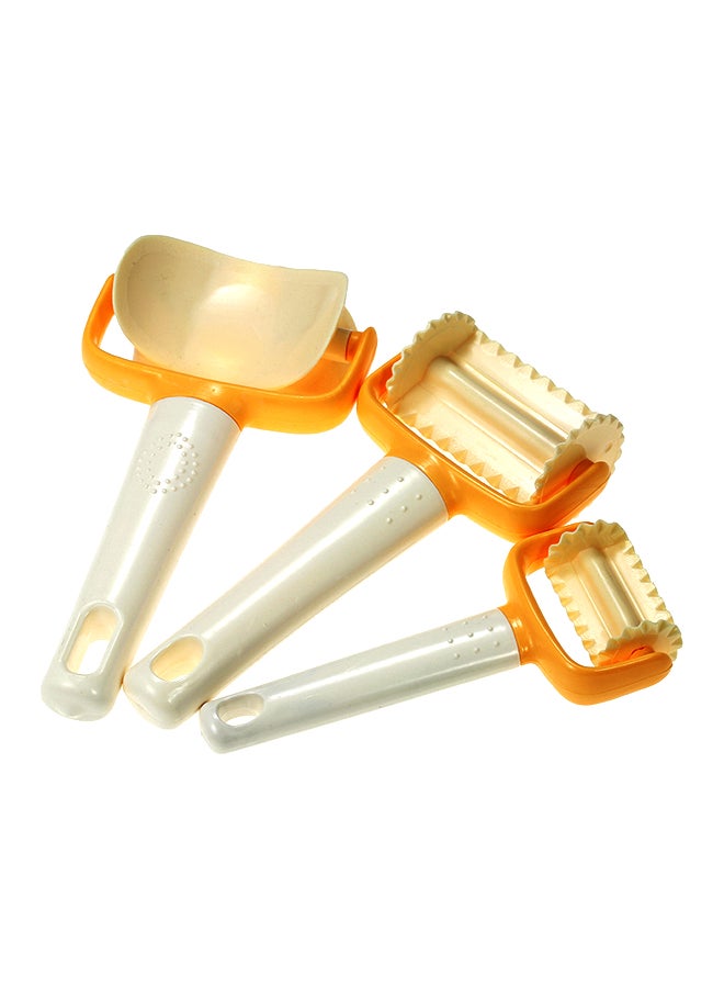Everrich 3-Piece Cutting Tools Set Yellow/Orange/White 141grams  - Image 1