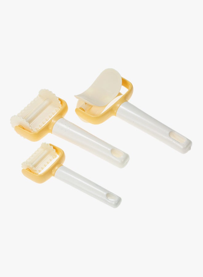 Everrich 3-Piece Cutting Tools Set Yellow/Orange/White 141grams  - Image 2