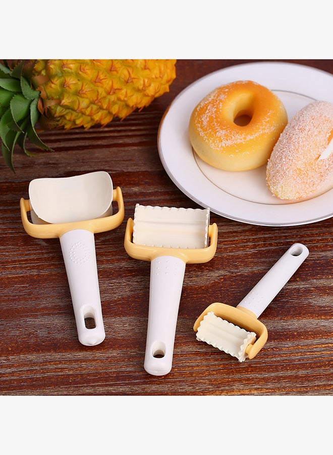 Everrich 3-Piece Cutting Tools Set Yellow/Orange/White 141grams  - Image 3