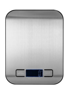 Everrich Electric Kitchen Scale Black/Silver 5kg  - Image 1