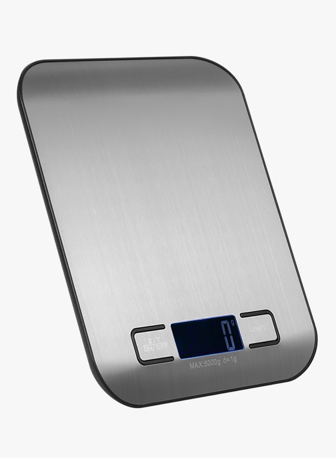 Everrich Electric Kitchen Scale Black/Silver 5kg  - Image 3